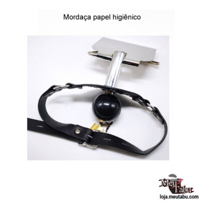 Mordaça papel higiênico meutabu.com