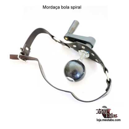 Mordaça bola spiral meutabu.com