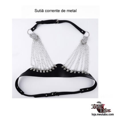 Sutiã corrente de metal meutabu.com