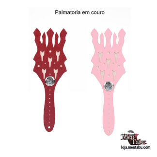 Palmatoria em couro meutabu.com