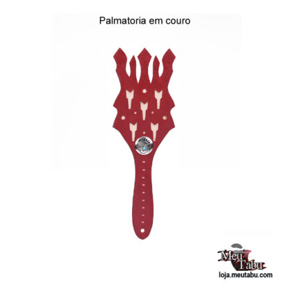 Palmatoria em couro meutabu.com