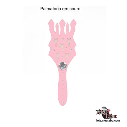 Palmatoria em couro meutabu.com