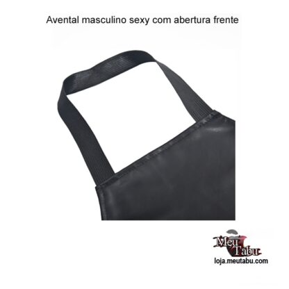 Avental masculino sexy com abertura frente meutabu.com