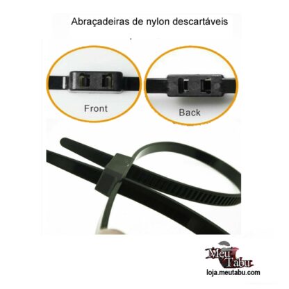 Abraçadeiras de nylon descartáveis meutabu.com