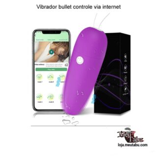 Vibrador bullet controle via internet meutabu.com