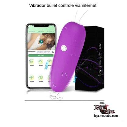 Vibrador bullet controle via internet meutabu.com