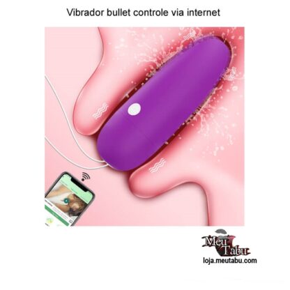 Vibrador bullet controle via internet meutabu.com