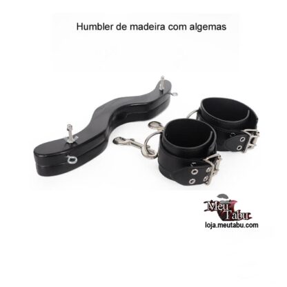 Humbler de madeira com algemas meutabu.com