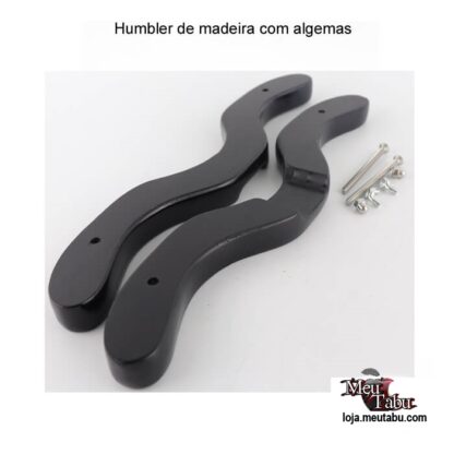 Humbler de madeira com algemas meutabu.com