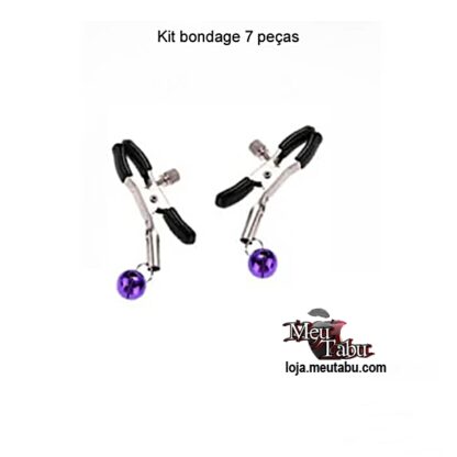 Kit bondage 7 peças meutabu.com