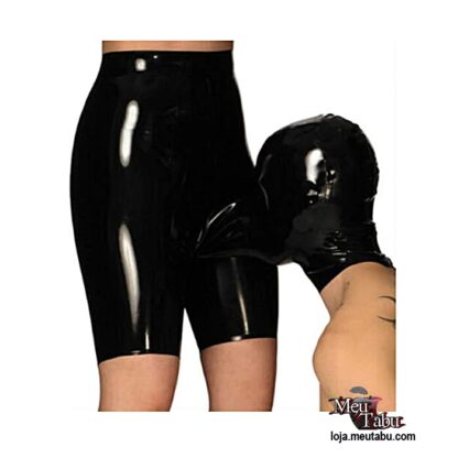 Short urinol capuz latex meutabu