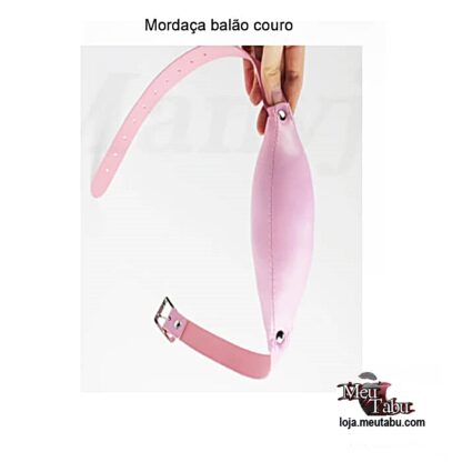 Mordaça balão couro meutabu.com