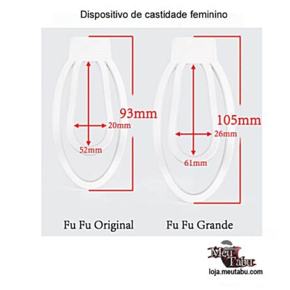 Dispositivo de castidade feminino meutabu.com