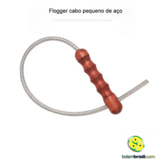 Flogger cabo pequeno de aço