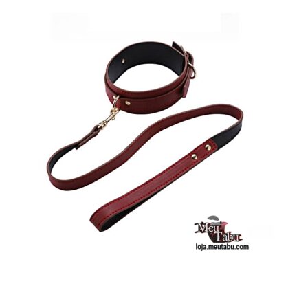 Kit bondage com 7 peças vermelho meutabu