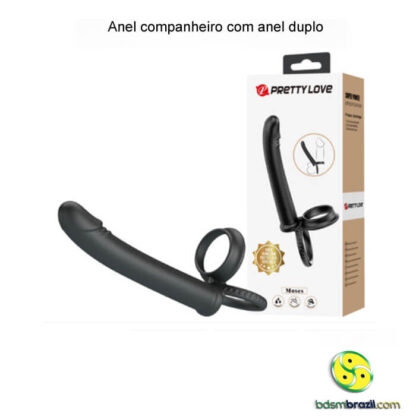 Anel companheiro com anel duplo