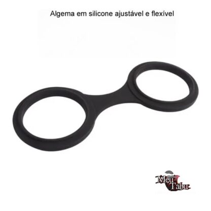 Algema em silicone ajustável e flexível meutabu