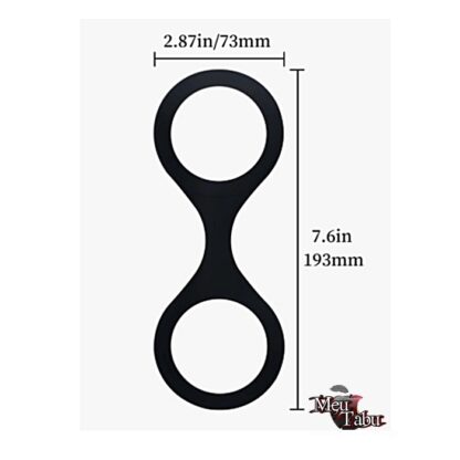 Algema em silicone ajustável e flexível meutabu