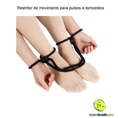 Restritor de movimento para pulsos e tornozelos - Imagem 12