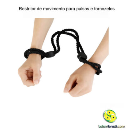 Restritor de movimento para pulsos e tornozelos - Imagem 13