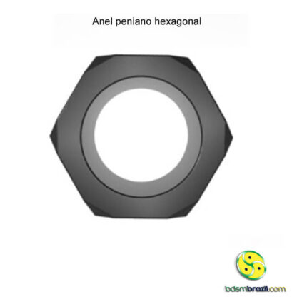 Anel peniano hexagonal - Imagem 4