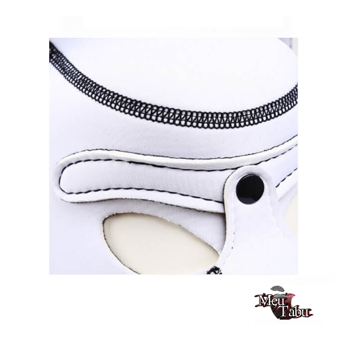Máscara Petplay Cachorro branco meutabu