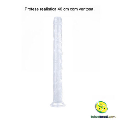 Prótese realística 46 cm com ventosa