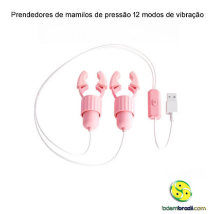 Prendedores de mamilos de pressão 12 modos de vibração - Imagem 3