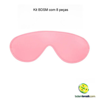 Kit BDSM com 8 peças - Rosa - Imagem 2