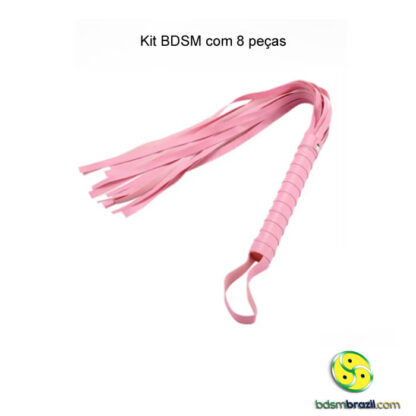 Kit BDSM com 8 peças - Rosa - Imagem 4