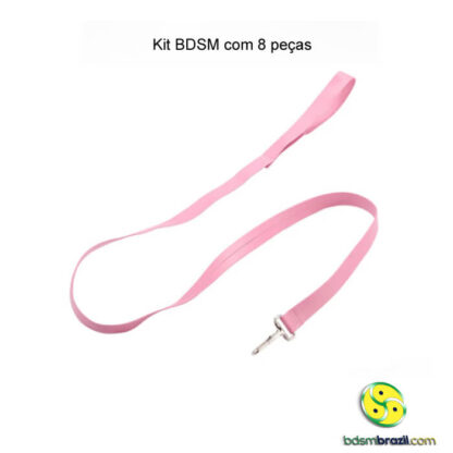 Kit BDSM com 8 peças - Rosa - Imagem 5