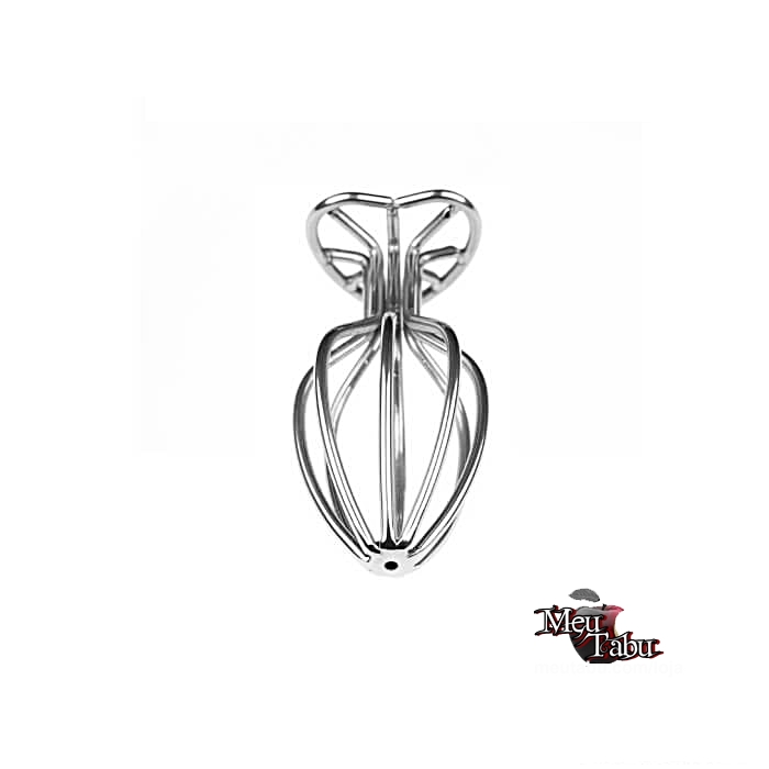 Plug em aço inox com formato de coração - Imagem 4