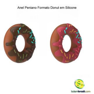 Anel Peniano Formato Donut em Silicone