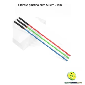 Chicote plastico duro 50 cm - 1cm'