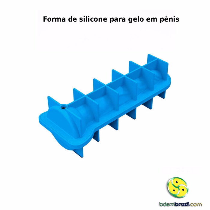 Forma de silicone para gelo em pênis - Imagem 2