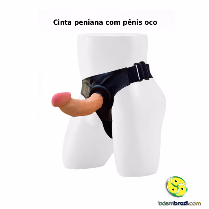 Cinta peniana com pênis oco - Imagem 2