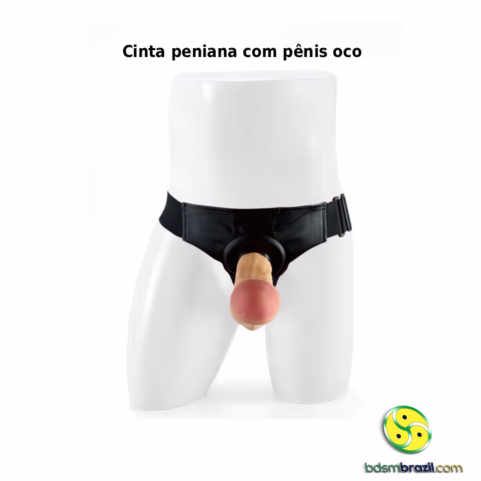 Cinta peniana com pênis oco - Imagem 4